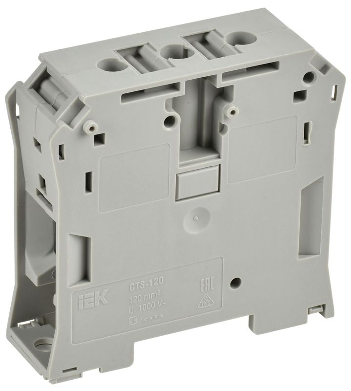 Колодка клеммная CTS ARMAFIX 120кв.мм сер. IEK YCT10-00-K03-120 (1 шт.)