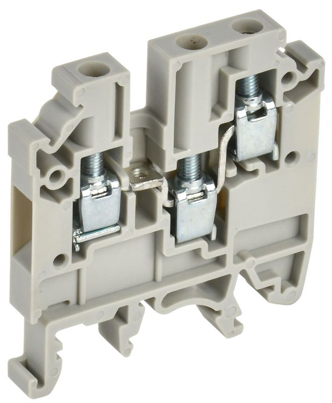 Колодка клеммная CTS-MC ARMAFIX 3 вывода 4кв.мм сер. IEK YCT12-00-3-K03-004 (1 шт.)