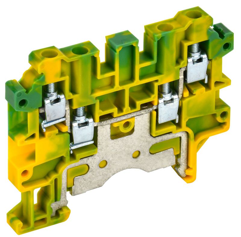 Колодка клеммная CTS-MC-PEN ARMAFIX земля 4 вывода 4кв.мм IEK YCT12-03-4-K52-004 (1 шт.)