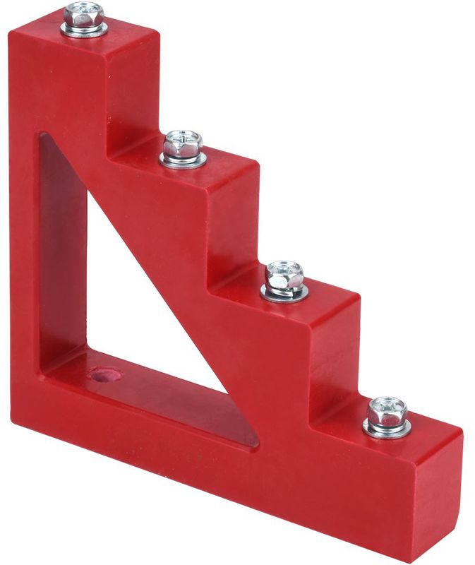 Изолятор ступенчатый ИС4-40 (М8) силовой с болтом IEK YIS11-4-40-B (1 шт.)