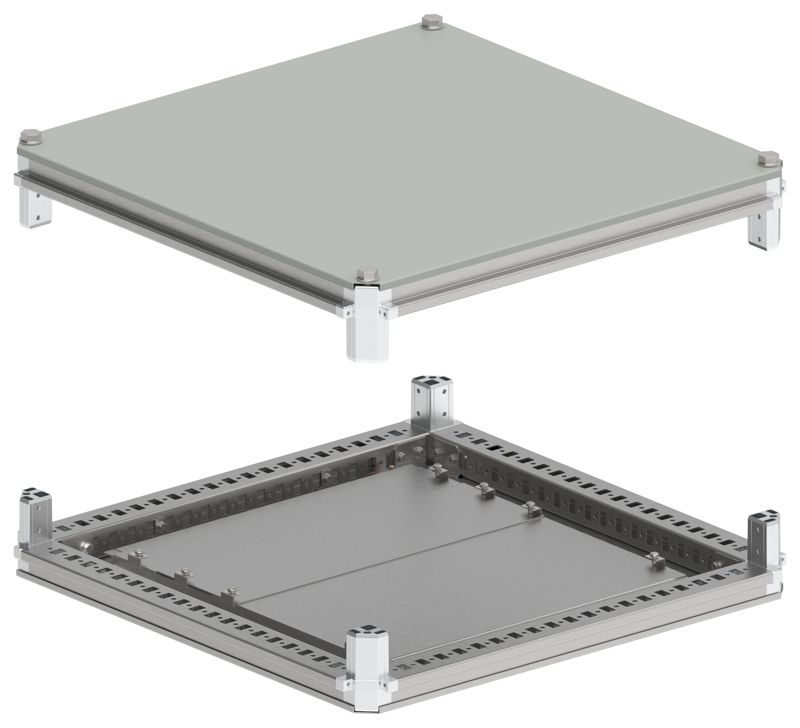 Крыша и основание 800х800 IP54 FORMAT IEK YKM40D-FO-KO-080-080-54 (1 шт.)
