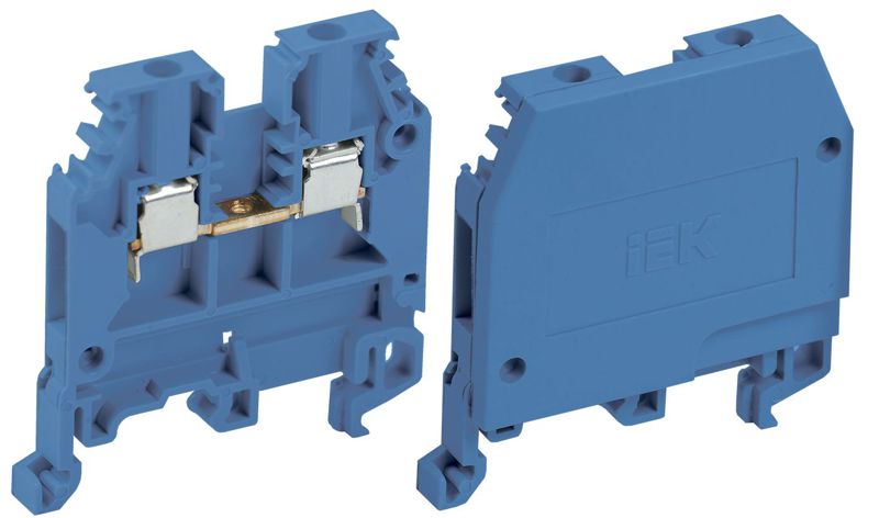 Зажим наборный ЗНИ-2.5кв.мм (JXB24А) син. IEK YZN10-002-K07 (1 шт.)
