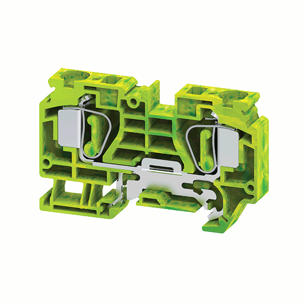 Клемма заземляющая пружинная OptiClip CSCG-16-PE-(1.5-16) КЭАЗ 289763 (1 шт.)
