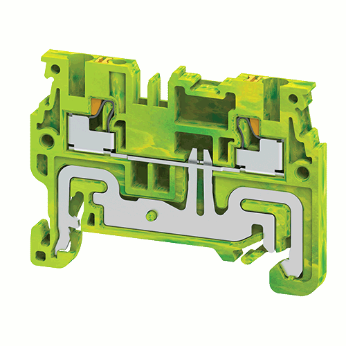 Клемма заземляющая push-in OptiClip CPG-2.5-PE-I-(0.2-2.5)-PEN КЭАЗ 331854 (1 шт.)