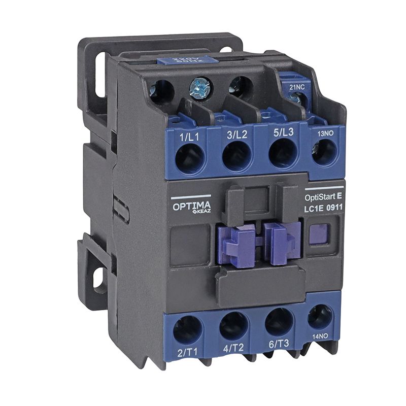 Контактор OptiStart E LC1E18M5 18A 220В AC 1НО+1НЗ КЭАЗ 367537 (1 шт.)
