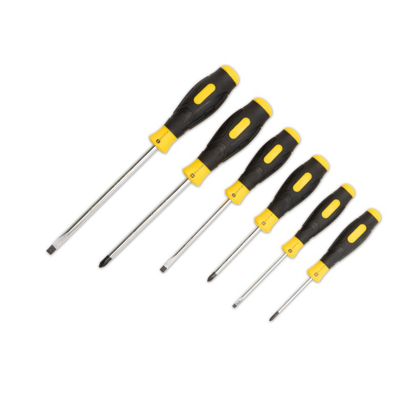 Набор отверток картон (6 предметов) (09903) SHTOK 376358 (1 шт.)