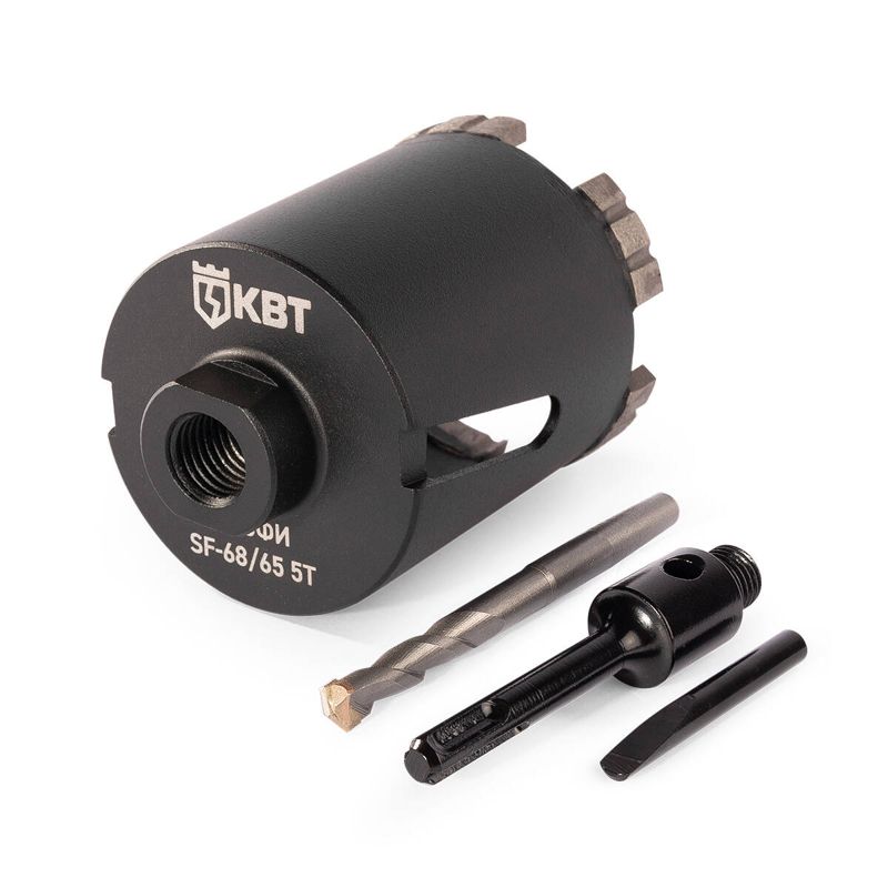 Коронка SF-68/65 5T с адаптером SDS-Plus ПРОФИ КВТ 102560 (1 шт.)