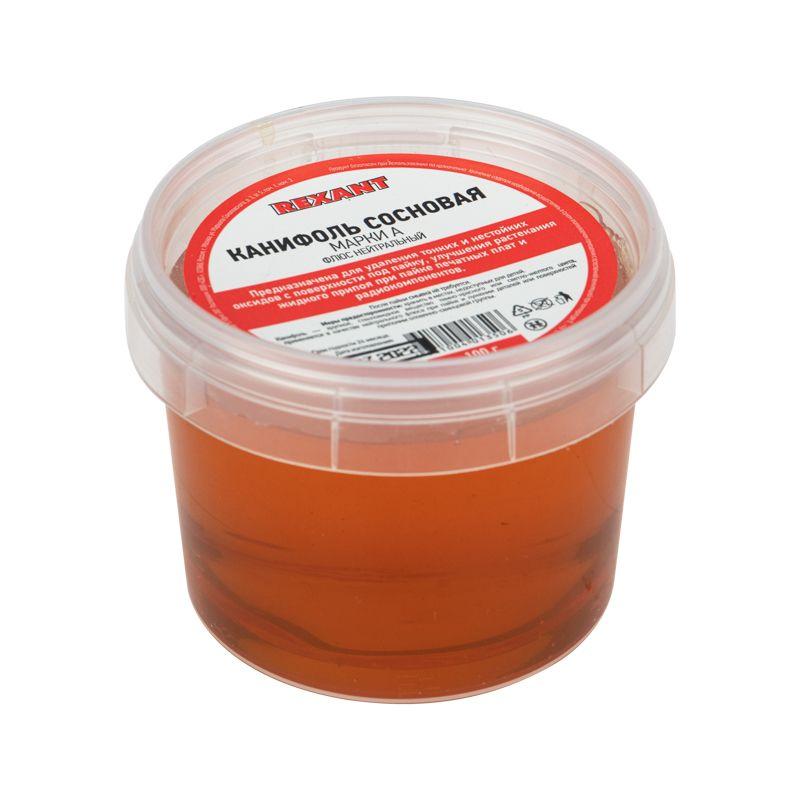 Канифоль сосновая марки А 100г Rexant 09-3711 (1 шт.)