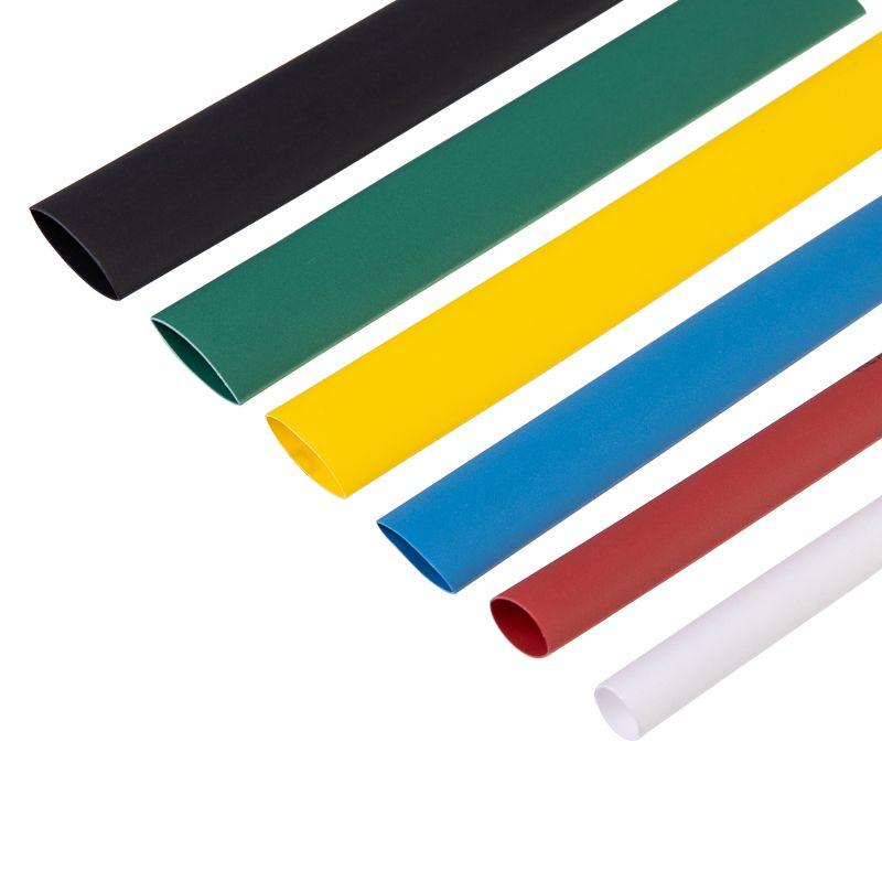 Набор трубок термоусадочных №3 MULTICOLOR ТУТ нг (уп.13шт по10см) Rexant 29-0103 (1 шт.)