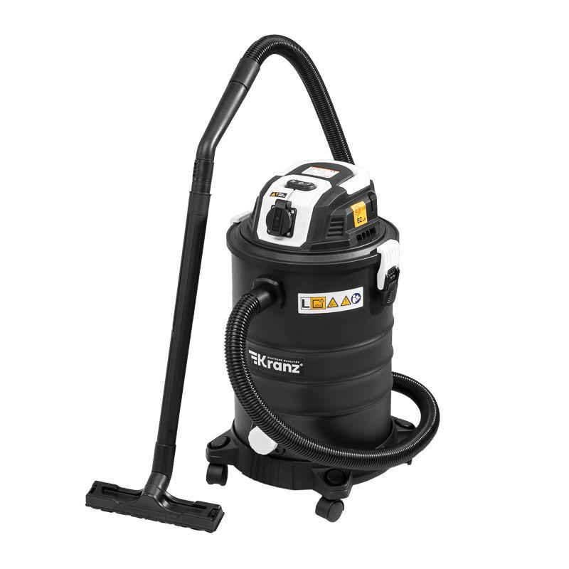 Пылесос строительный KR30 1400Вт 30л 4м Kranz KR-16-1117 (1 шт.)
