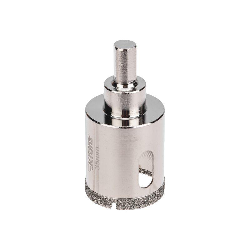 Коронка алмазная 35мм с центровочным сверлом Kranz KR-92-0011 (1 шт.)
