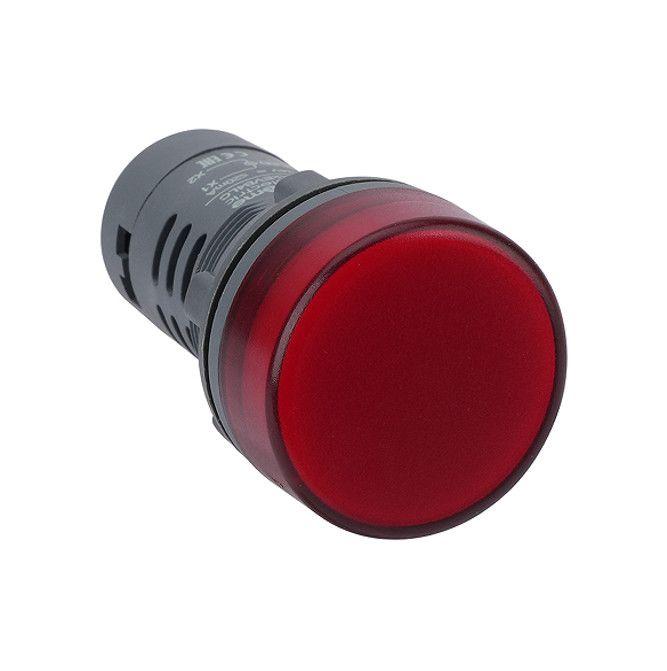 Лампа светосигнальная SB7 d22мм 24В DC красн. моноблочная SE SB7EV04BP (1 шт.)