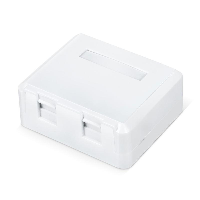 Корпус настенной розетки WR-MB-2 для установки 2-х вставок типа Keystone Jack бел. WRline 505220 (1 шт.)
