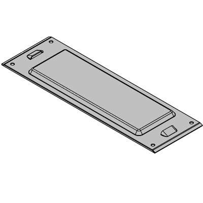 Пластина защитная осн. 100 (мет.) IP44 DKC 30582 (1 шт.)