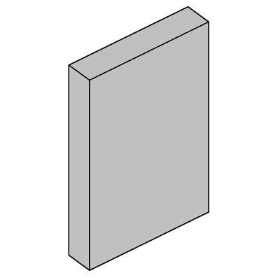Пластина защитная осн. 50 (мет.) боковая IP44 DKC 30571 (1 шт.)