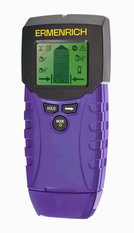 Детектор проводки и датчик влажности ("2 в 1") Ping TM100 Ermenrich 85681 (1 шт.)