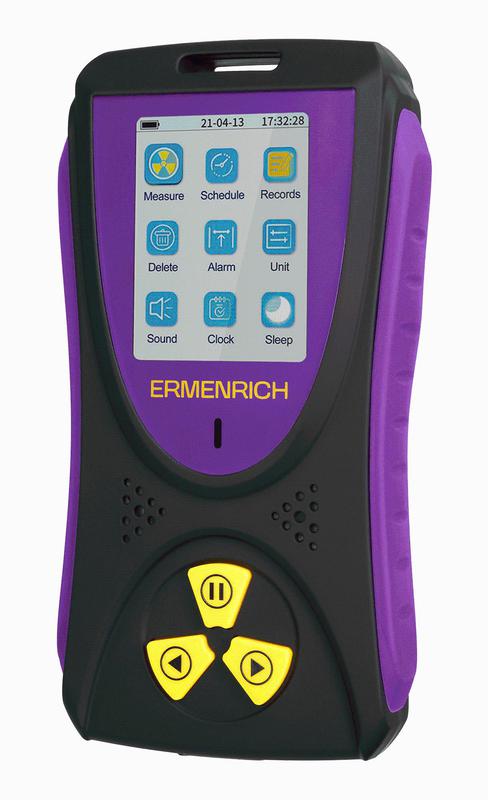 Дозиметр Ping RD50 фиолет. Ermenrich 84641 (1 шт.)