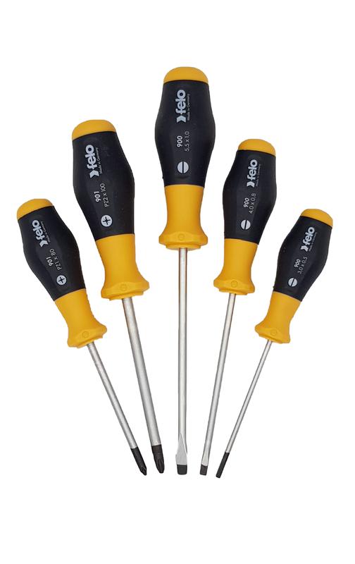Набор отверток SL/PZ (5 предметов) Felo 90095148 (1 шт.)