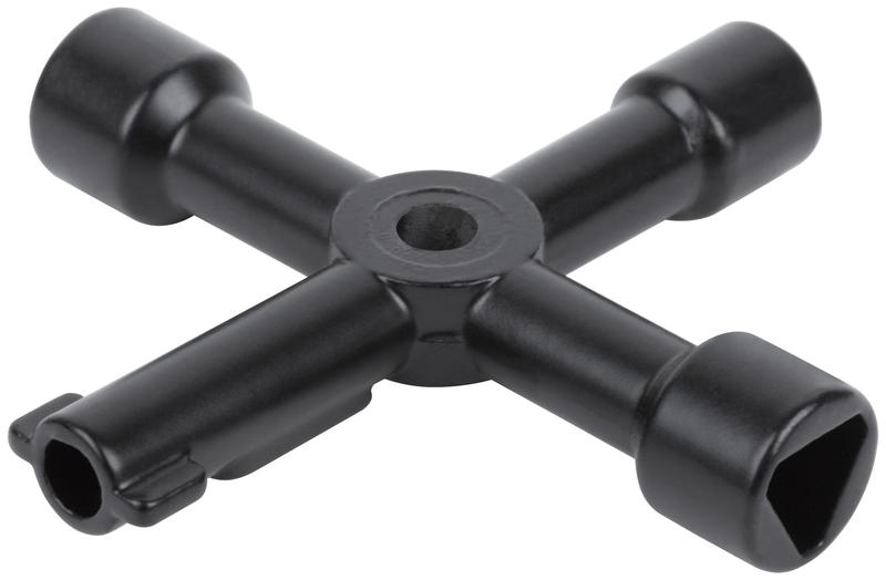 Ключ универсальный для электрошкафов 4-в-1 FIT 60105 (1 шт.)