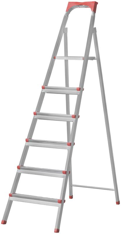 Лестница-стремянка 6 ступ. 7.65кг сталь FIT 65334 (1 шт.)