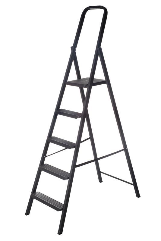 Лестница-стремянка "Компакт" 5 ступ. 6.25кг сталь FIT 65373 (1 шт.)
