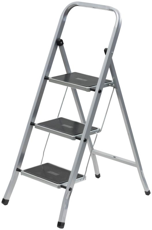Лестница-стремянка 3 широкие ступ. Н=113см 5.2кг сталь FIT 65382 (1 шт.)