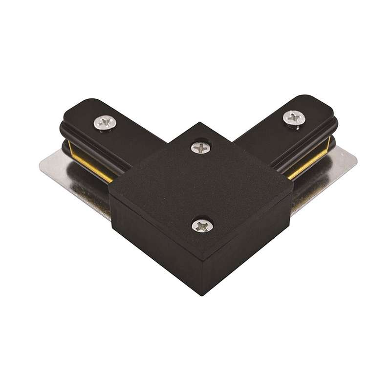 Коннектор L-образный PTR CL-BL накладной/подвесной шинопровод черн. Pro JazzWay 5010833 (1 шт.)