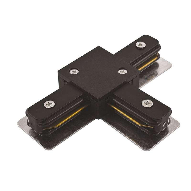 Коннектор T-образный PTR CT-BL накладной/подвесной шинопровод черн. Pro JazzWay 5010857 (1 шт.)