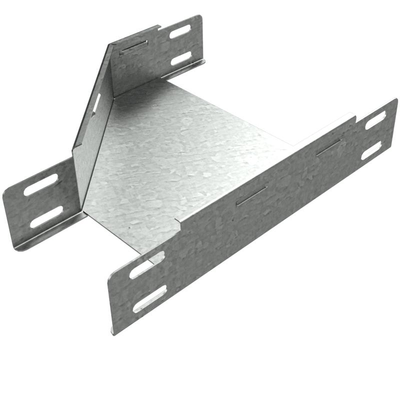 Переходник для лотка левый 100х100-200 сталь 1мм PD100-100-200-L КМ LO3610 (1 шт.)