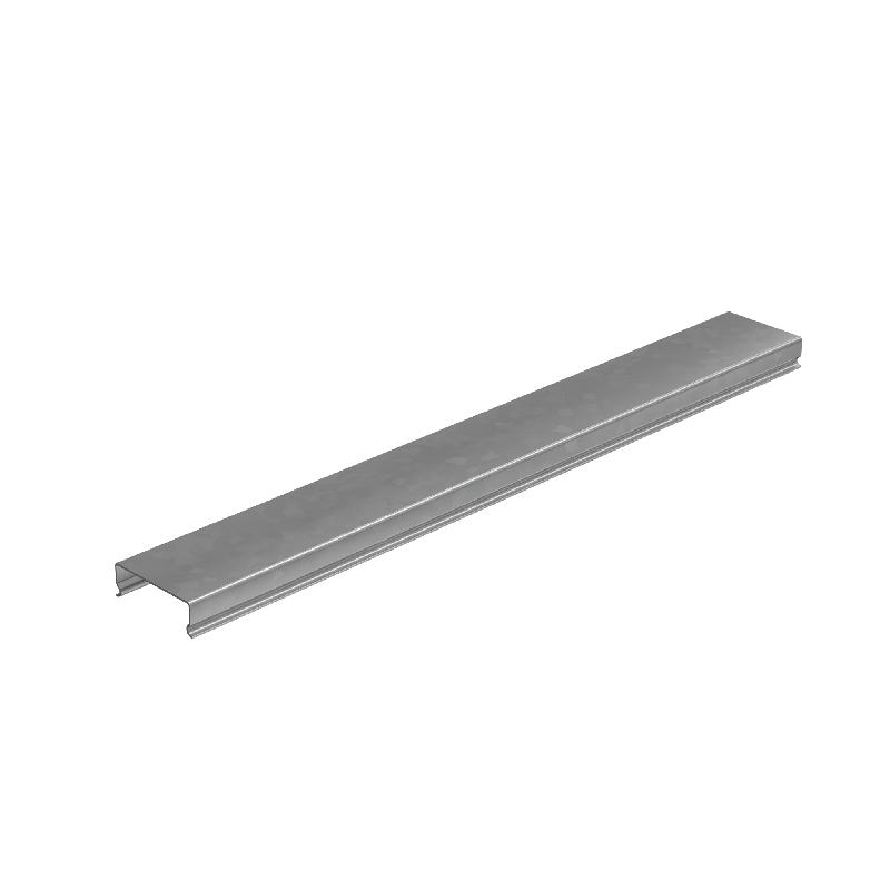 Крышка для лотка осн.50 L2000 сталь 0.7мм "ПЛЮС" KLplus50-0.7-2000 INOX304 нерж. КМ PL5515 (1 шт.)