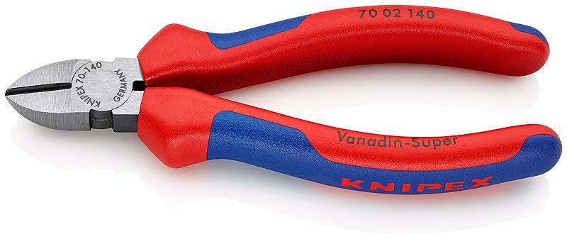 Бокорезы L-140мм твердость кромок 62 HRC черн. Knipex KN-7002140 (1 шт.)
