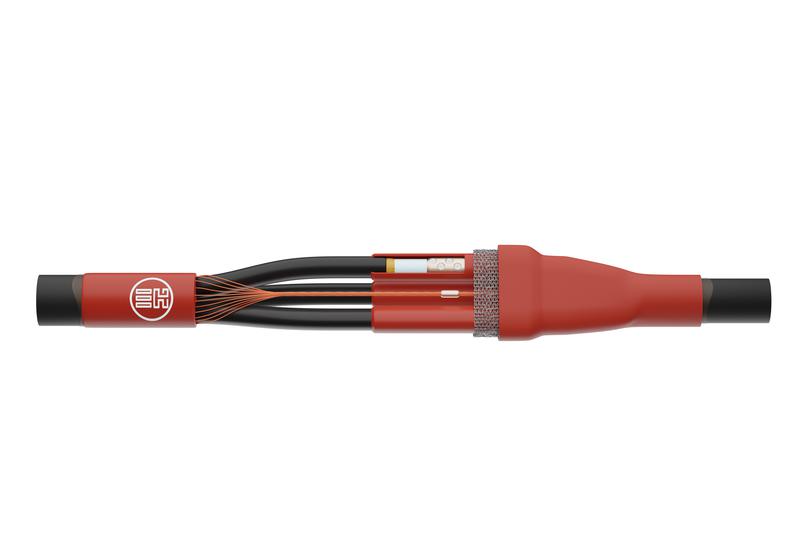 Муфта кабельная соединит. 10кВ HJ1P-12/3x70-120CS (3Стп-10-70-120) бумажн. изоляция; с болтов. соединителями; пайка НИЛЕД 16000977 (1 шт.)