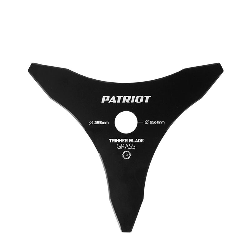 Нож TBM-3 D255х25.4мм 3 лопасти PATRIOT 809115202 (1 шт.)