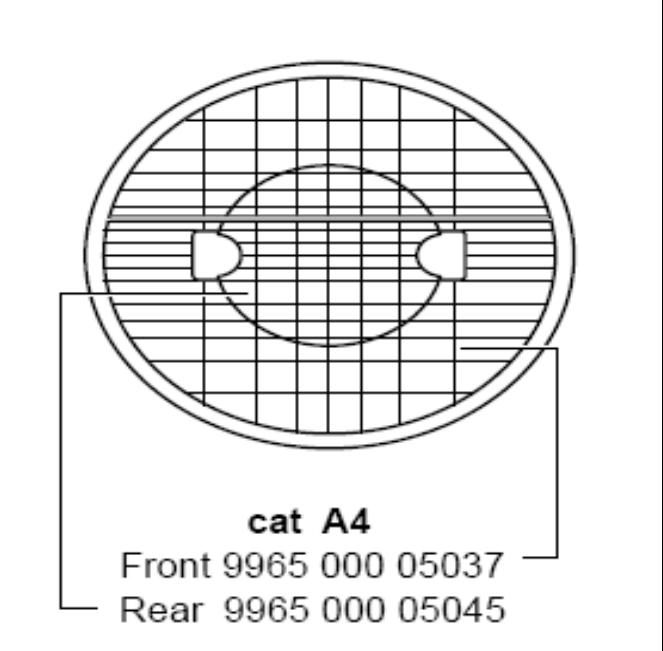 Аксессуар MVF403 FRONT REFLECTOR ASSY CAT A4 PHILIPS 996500005037 (1 шт.)