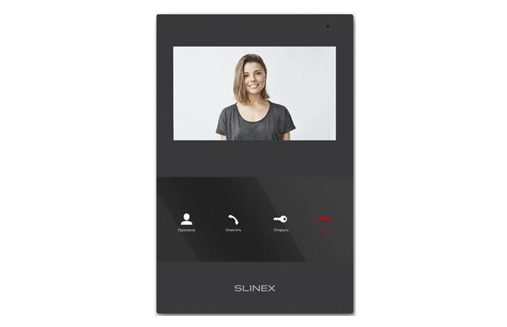 Видеодомофон SQ-04M черн. Slinex 00086294 (1 шт.)