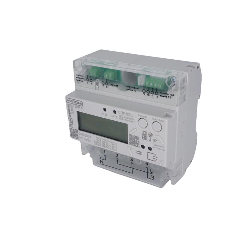 Счетчик i-prom.1 (RS-485) 80А (EV) i-prom.1-3-1/2-M-R-Y-Y (EV) 1ф Промэнерго 24003600000EV (1 шт.)