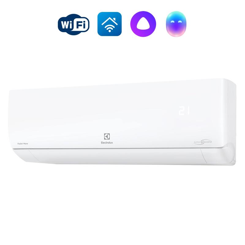 Сплит-система инверторного типа Fusion Wave Super DC EACS/I-07HFW/N8 комплект Electrolux НС-1688338 (1 шт.)