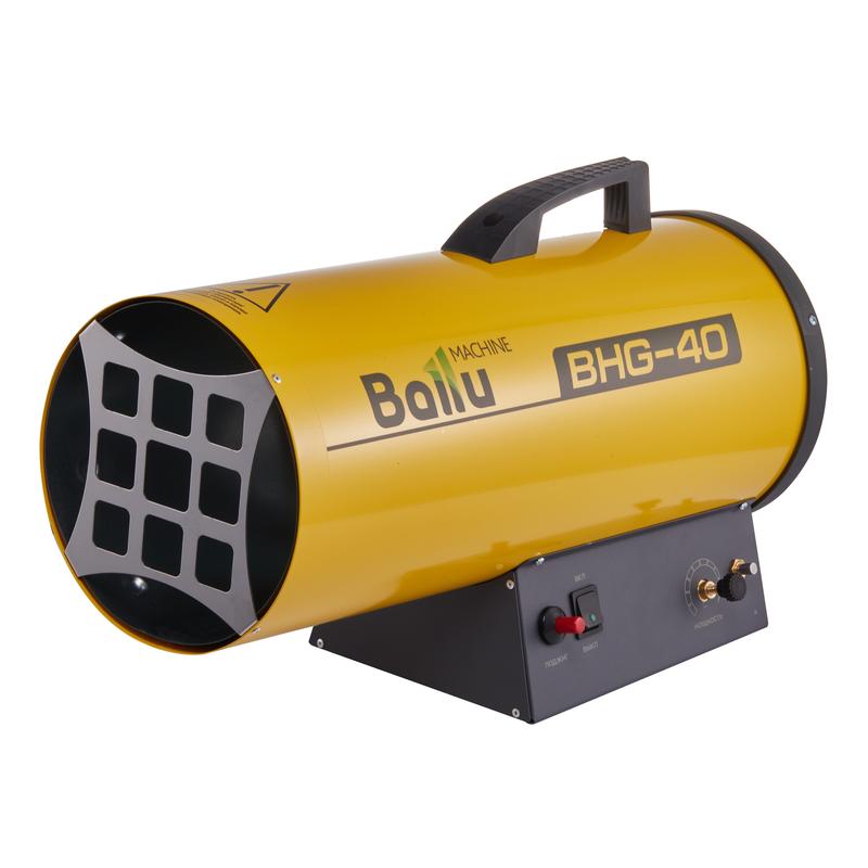 Пушка тепловая газ. BHG 33кВт 1000куб.м/ч BHG-40 Ballu НС-1011967 (1 шт.)