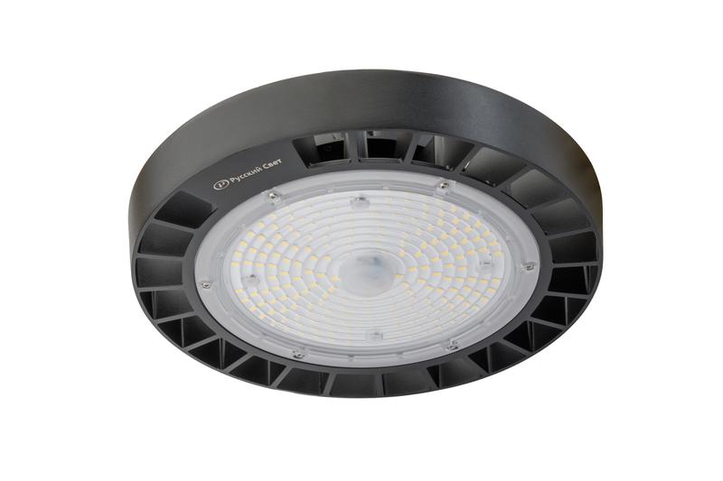 Светильник светодиодный ДСП IB 11 S 100W W 840 BK 257х257х111мм 100Вт 4000К IP65 High Bay подвес черн. Русский Свет 16091123167 (1 шт.)