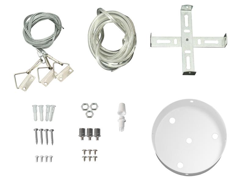 Комплект подвесов CP 31 Suspension set 2m WH бел. 2м Русский Свет 14063125276 (1 шт.)