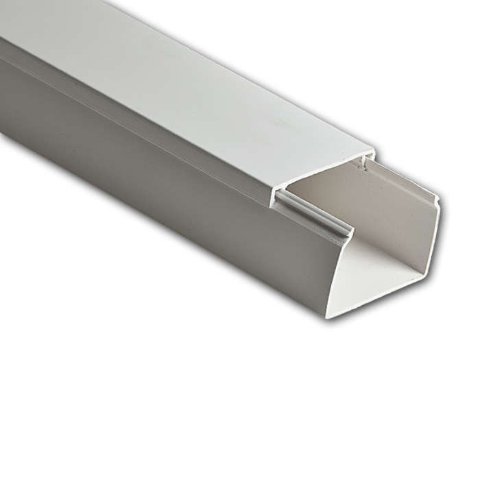 Кабель-канал 60х40 L2000 пластик бел. Ruvinil РКК-60х40 (1 шт.)