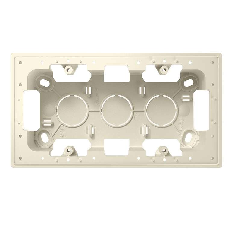 Коробка 2-м ОП Simon24 сл. кость Simon 2400752-031 (1 шт.)