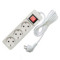 Удлинитель 3х5м с заземл. 10А IP20 2.2кВт ПВС с выкл. Союз 481S-7305 (1 шт.)
