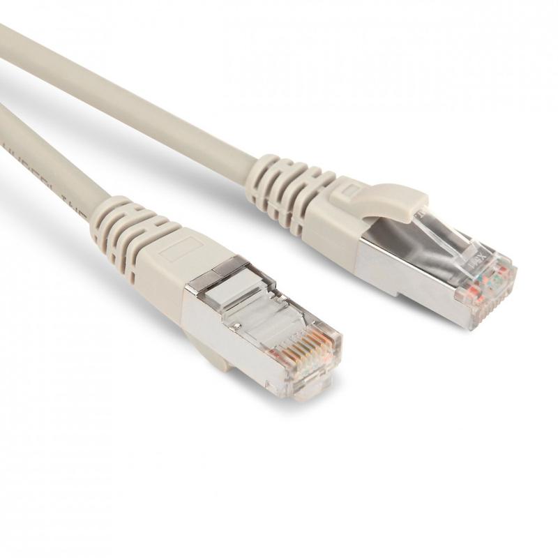 Патч-корд реверсивный PC-LPM-STP-RJ45-REV-RJ45-C5e-10M-GY F/UTP экранированный Hyperline 20317 (1 шт.)