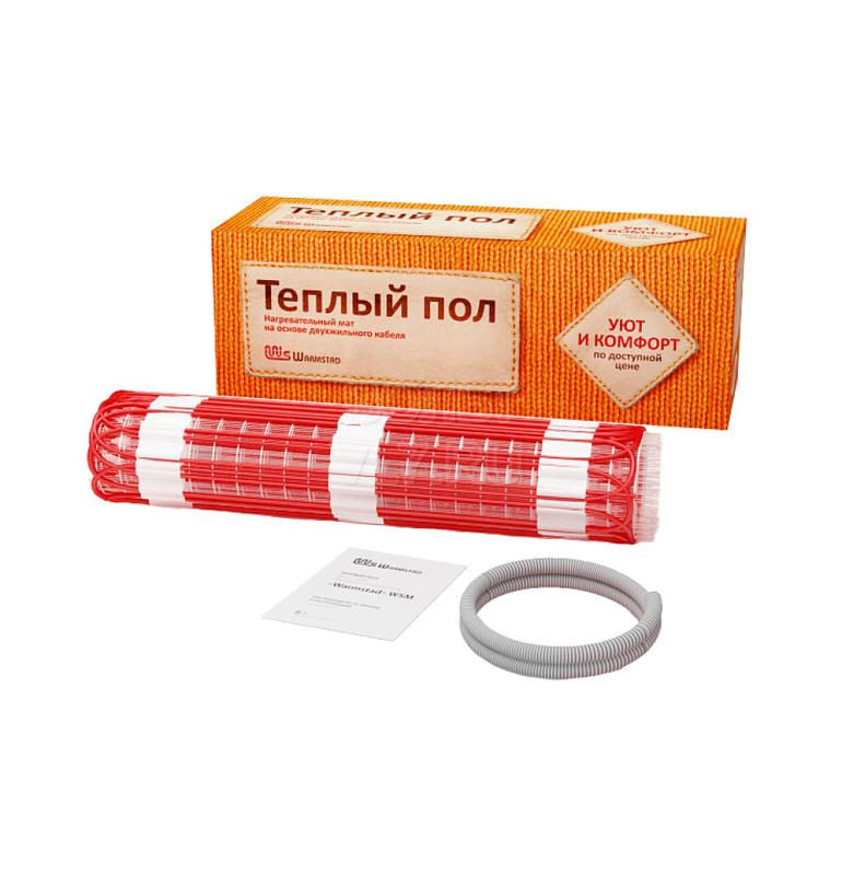 Комплект "Теплый пол" (мат) WSM 1530Вт/10.2кв.м Warmstad 100035685500 (1 шт.)