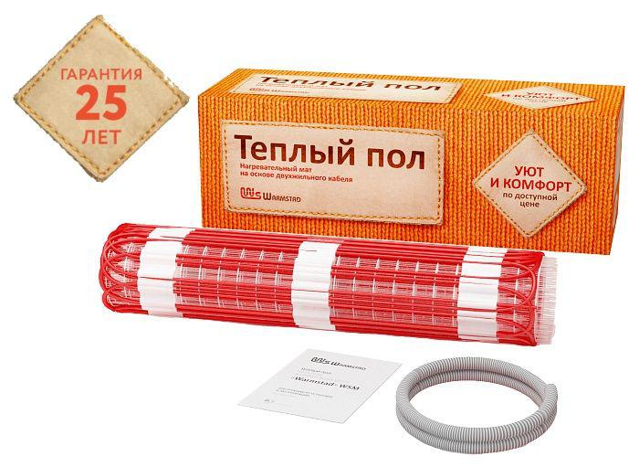 Комплект "Теплый пол" (мат) WSM 1890Вт/12.5кв.м Warmstad 100035666000 (1 шт.)
