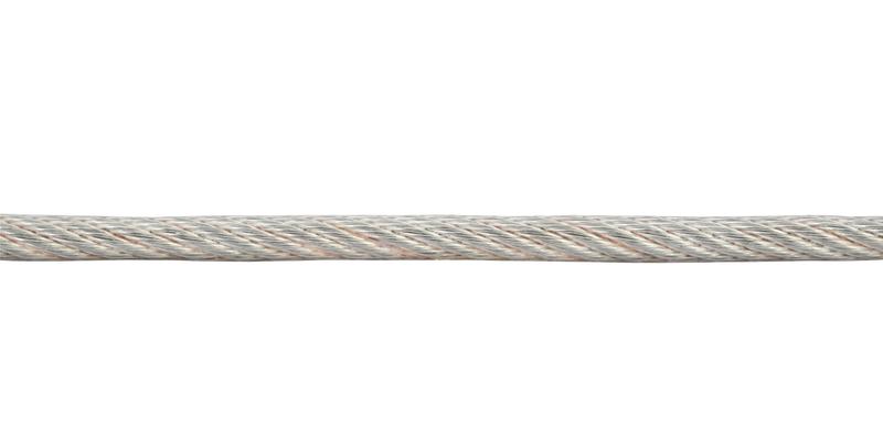 Трос в ПВХ изоляции d4.0-5.0мм DIN 3055 (SWR) сталь (уп.100м) Zitar 101923
