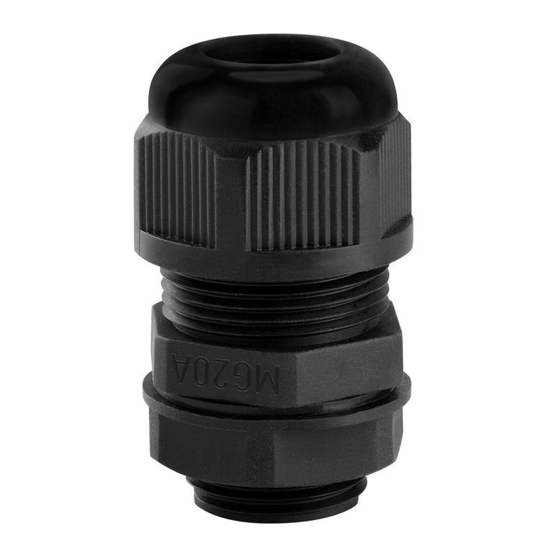 Ввод кабельный MG20 IP68 черн. TOKOV ELECTRIC TKE-MG-20-B (1 шт.)
