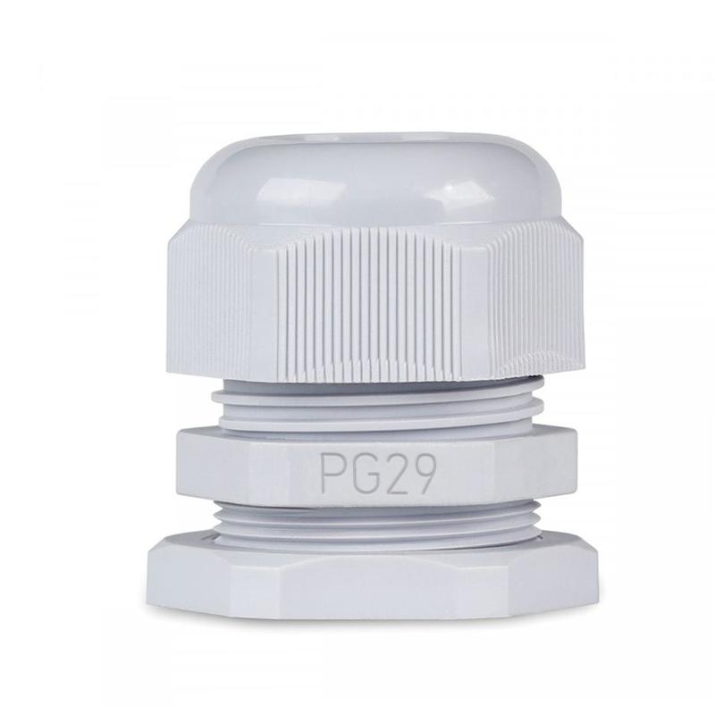 Ввод кабельный (сальник) PG-29 IP68 сер. TOKOV ELECTRIC TKE-PG-29-G (1 шт.)