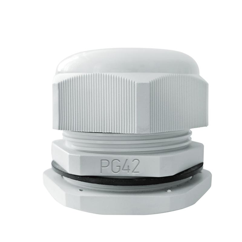 Ввод кабельный (сальник) PG-42 IP68 сер. TOKOV ELECTRIC TKE-PG-42-G (1 шт.)